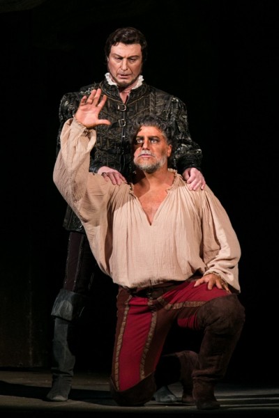 Otello és Jago: José Cura és Fokanov Anatolij (fotó: Nagy Attila / Magyar Állami Operaház)