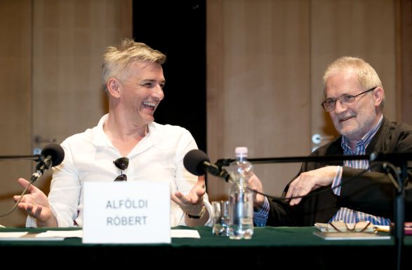 Alföldi Róbert és Eötvös Péter (fotó: Armel Operafesztivál)