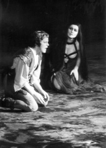 Kasza Katalin és Molnár András  a Parsifal 1983-as felújításán a Magyar Állami Operaházban (fotó: Mezey Béla)