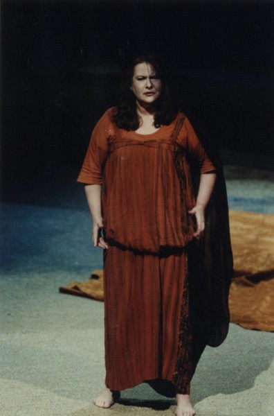Marton Éva mint kelmefestőné - Salzburg, 1992.