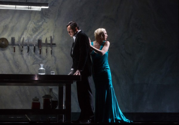 Judit és Kékszakállú: Nadja Michael és Mihail Petrenko (fotó: Marty Sohl / Metropolitan Opera)