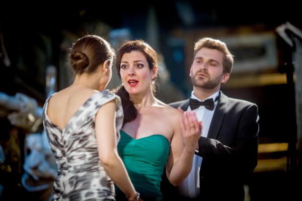 Stephanie True (háttal), Maria Hinojosa és Richard Helm (fotó: Tomasz Pietrzyk)