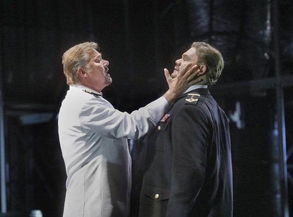Marke és Trisztán: René Pape és Stuart Skelton (fotó: Ken Howard / Metropolitan Opera)