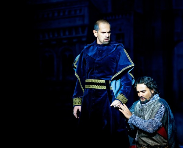 Fiesco és Boccanegra: Stefano Olcese és Vasile Chișiu (fotó: Armel Operafesztivál)